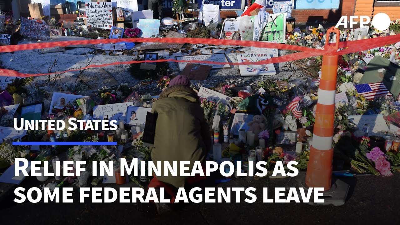 'Huge relief': Minneapolis protesters react to some federal agents leaving | AFP