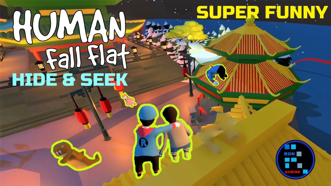 Human Fall Flat | Hide & Seek Pakdam Pakdai Mode Funny Gameplay#2