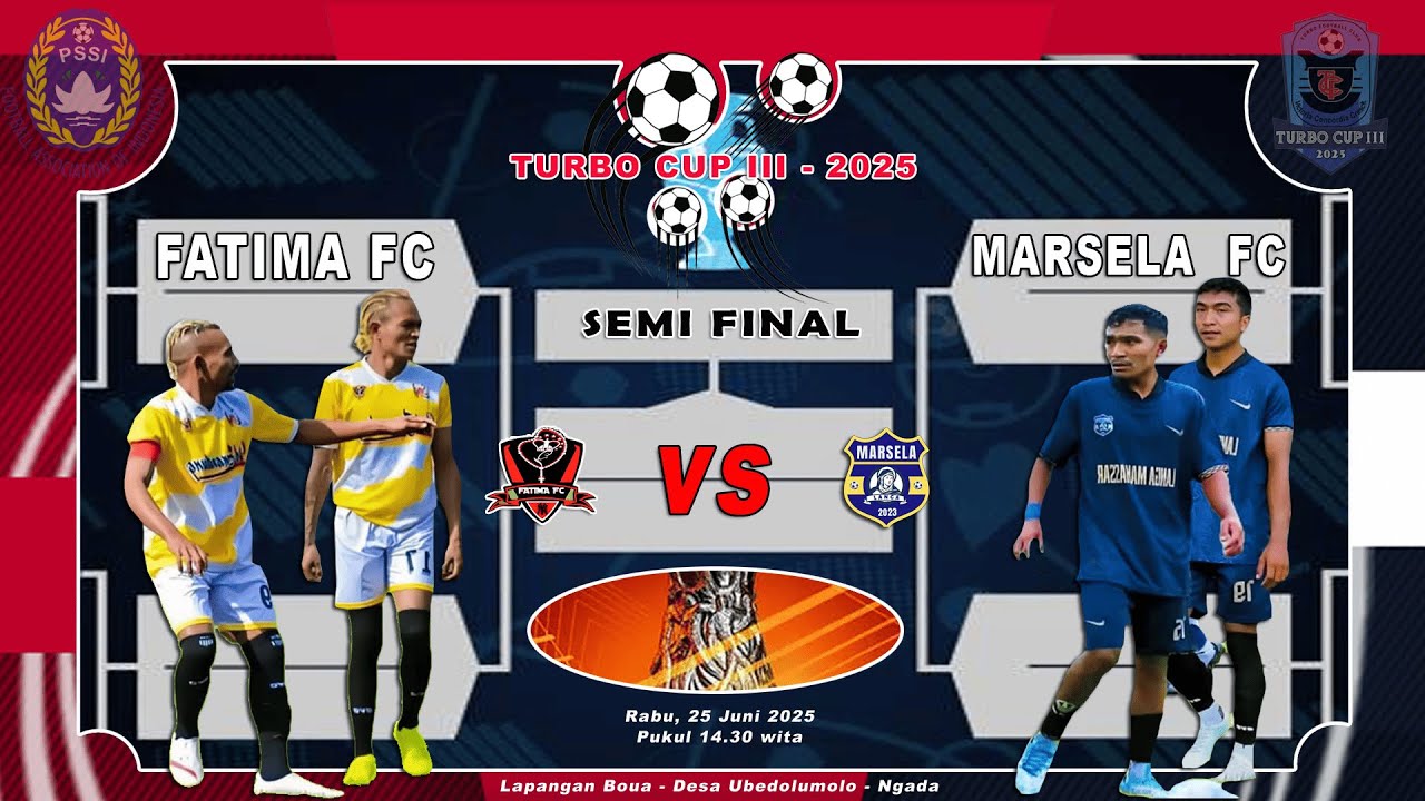 FATIMA FC vs MARSELA FC // SEMIFINAL TURBO CUP III 2025