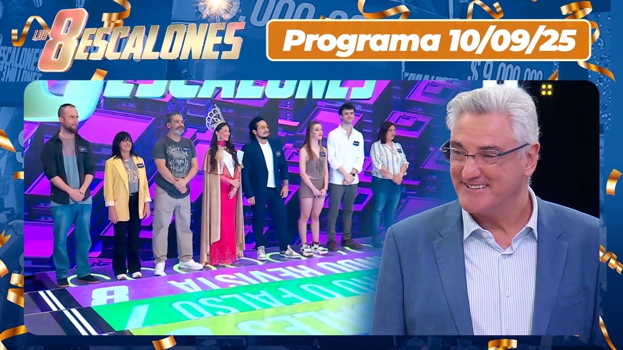 Los 8 escalones de los 2 millones - Programa 10/09/25- INVITADO: JULIO LAMAS