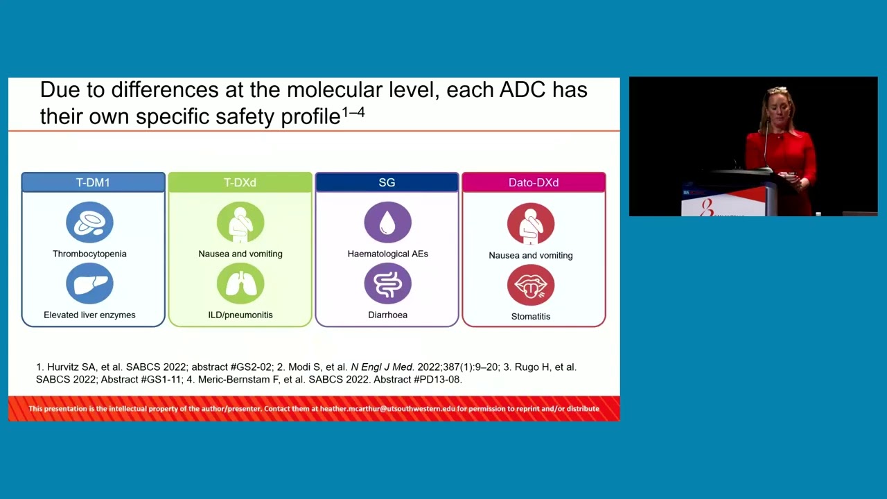 SABCS 2023: Toxicity Management - Next Gen Therapies Means Next Gen Toxicities