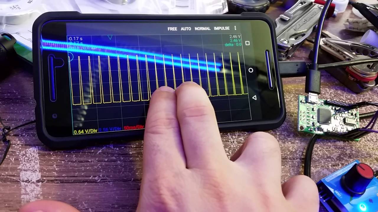 Xprotolab Plain / Oscilloscope Pro on Android