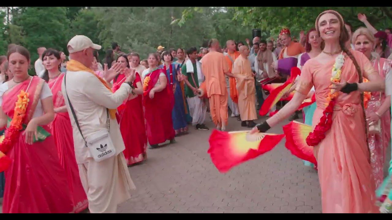 Ratha Yatra 2024 in Zurich with Radhanatha Swami