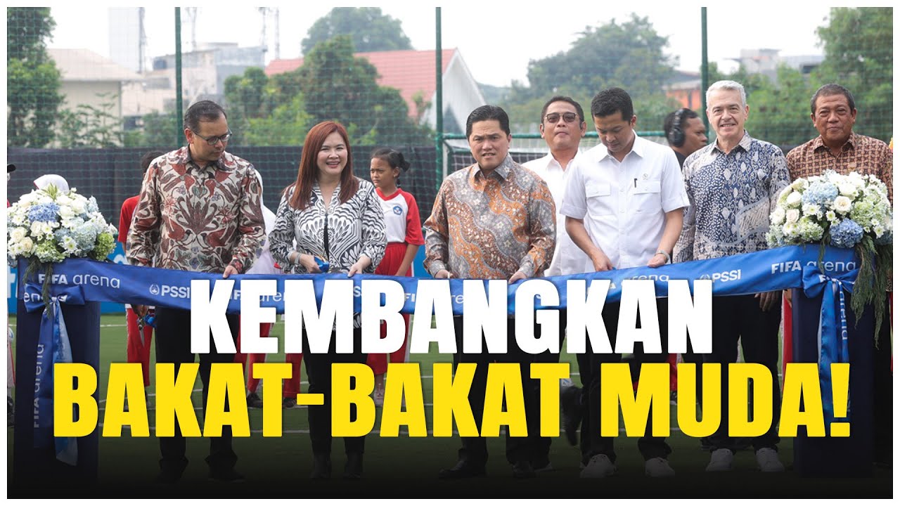 PSSI Resmikan FIFA Arena dan Garuda Academy, Generasi Emas Sepak Bola Indonesia Dimulai!