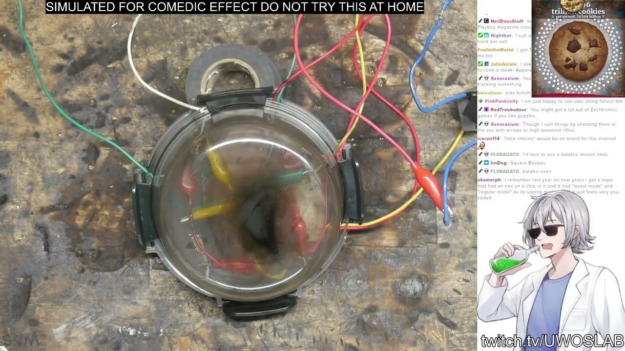 Uwoslab shows us how to smoke steaks with the magic blue smoke (electronics)