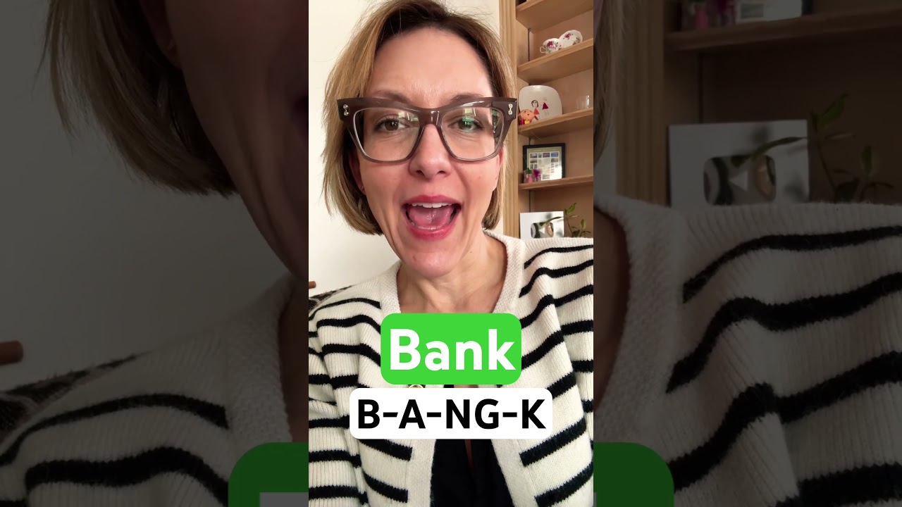 Learn how to pronounce BANK 