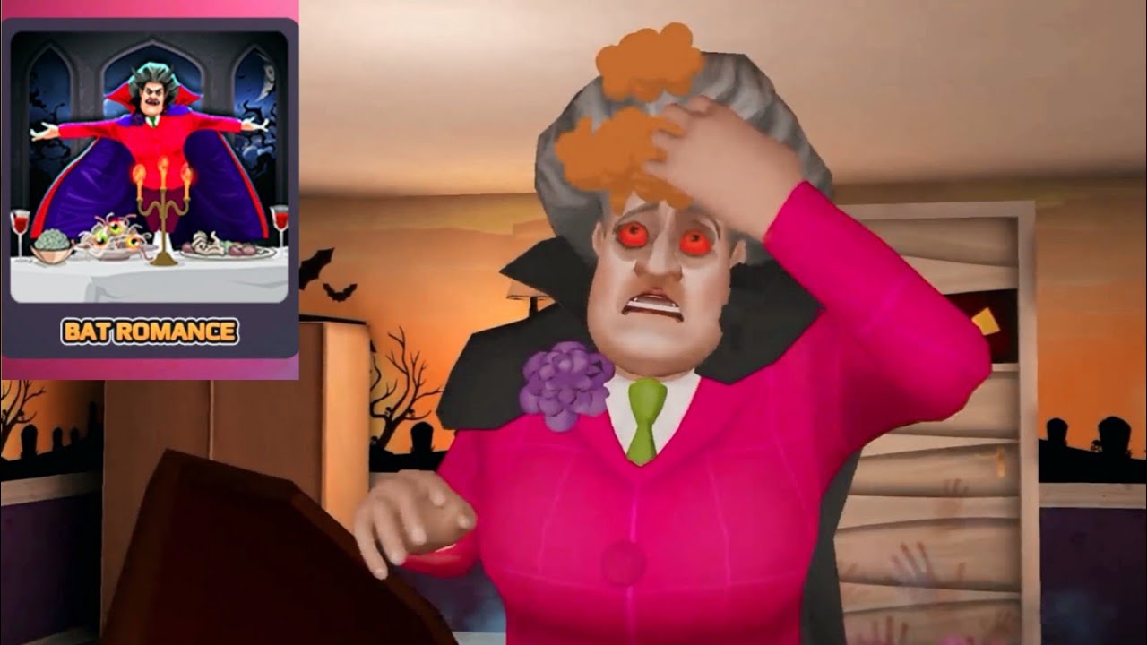 scary teacher 3D , BAT ROMANCE Level