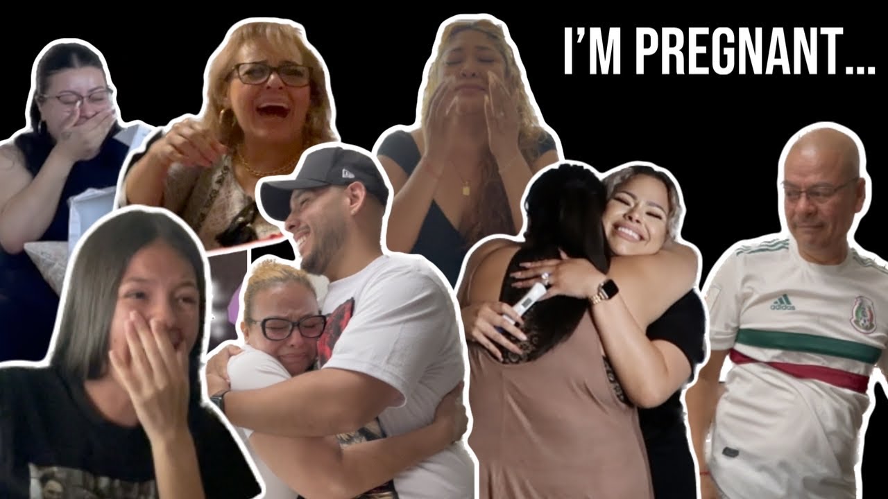 TELLING OUR FAMILY I’M PREGNANT! EMOTIONAL REACTIONS