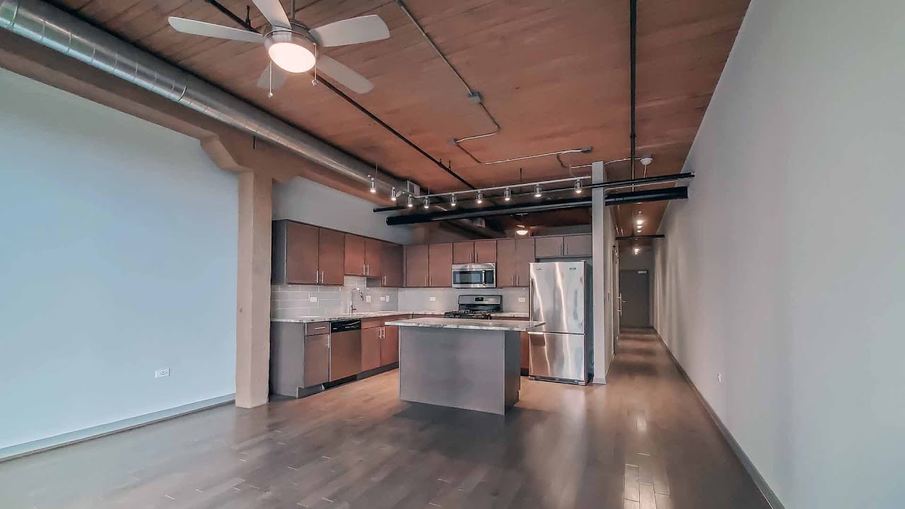 One-Bedroom Loft Apartment at the Lofts at River East in Chicago