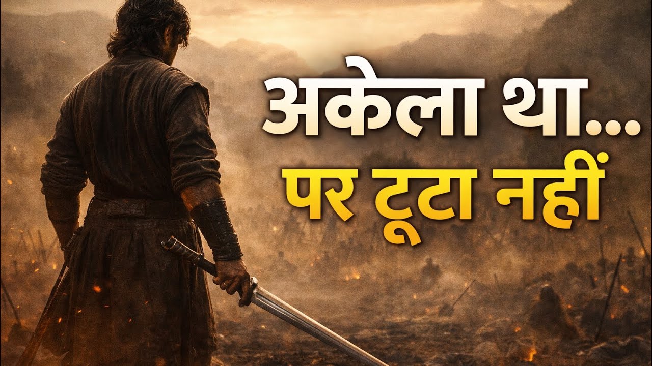 ❤️‍🔥❤️‍🔥अकेला योद्धा | धैर्य, संघर्ष और जीत की कहानी❤️‍🔥❤️‍🔥