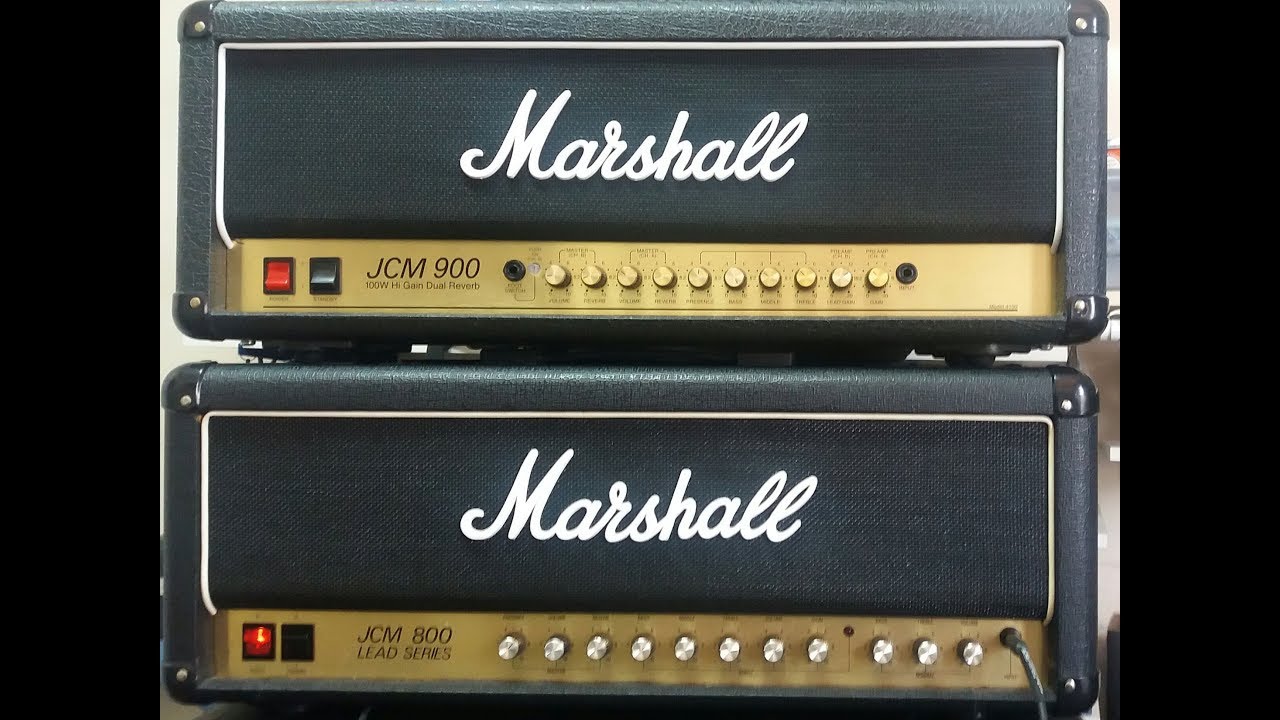 Marshall JCM800 2210 x JCM900 4100