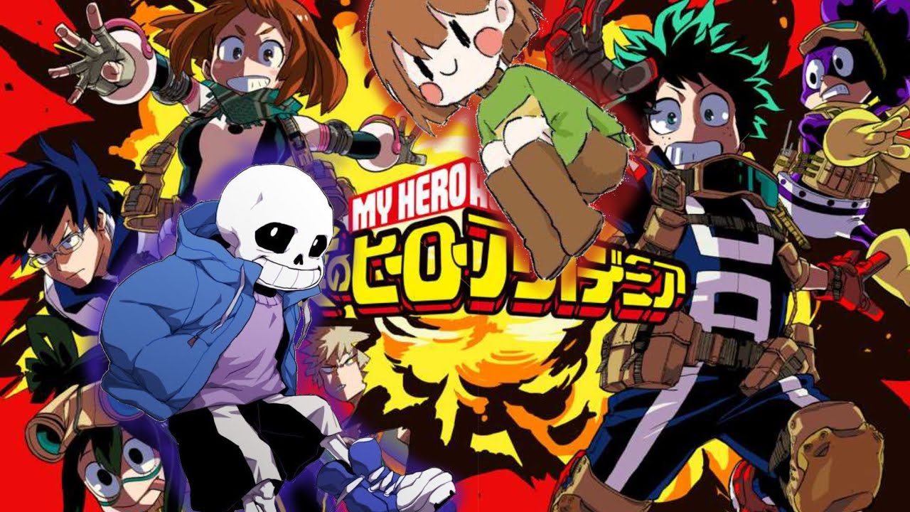 qhps si Chara y sans caian en bnha cap 1 (adaptacion)