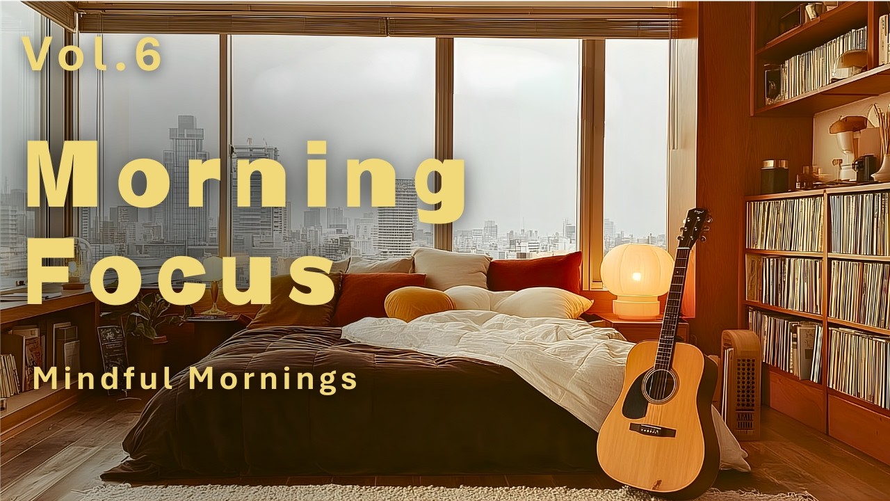 ☕️ Morning Focus Neo-Soul – Vol. 6 | Mindful Morning Sanctuary: Positive Intentions BGM (60 min) 🎧