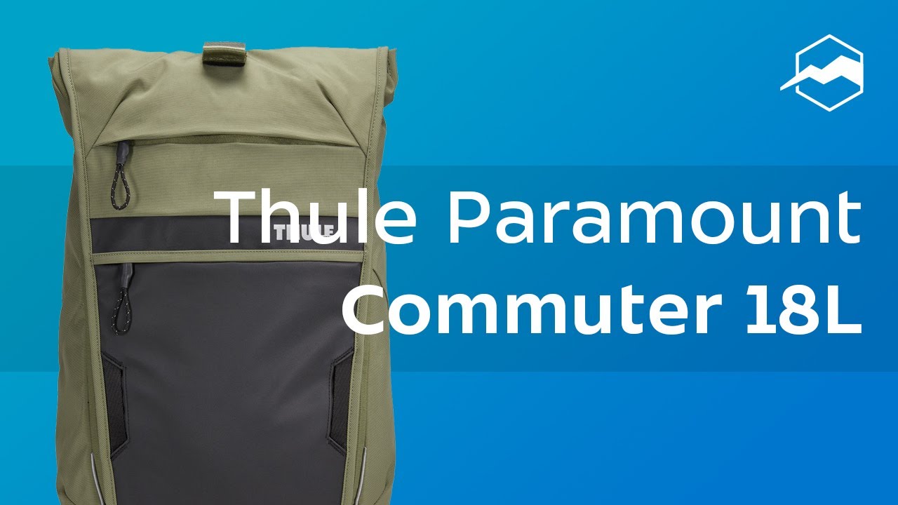 Рюкзак Thule Paramount Commuter 18L. Обзор