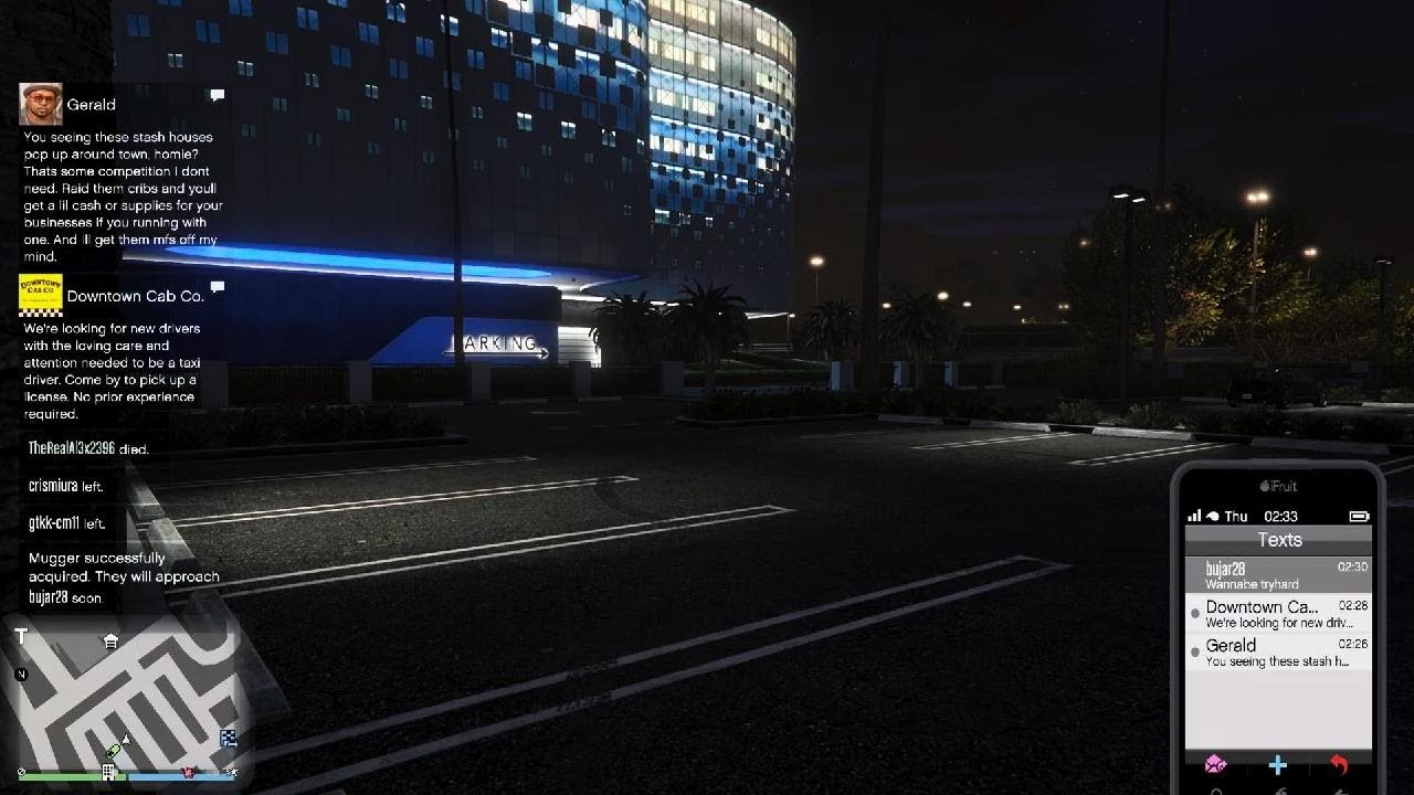 Grand Theft Auto 5 online  Destroying gta noob 11 -1