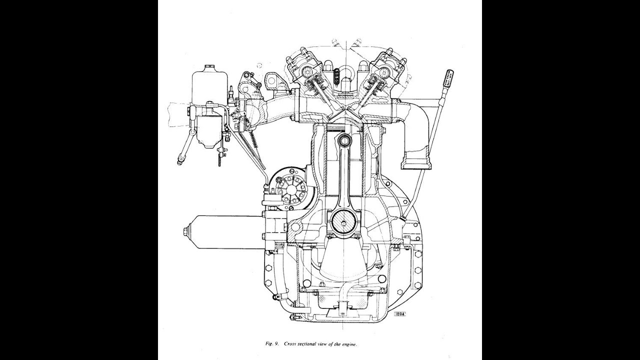 Pistons and Tappet Guides.  Jaguar XKE Engine Rebuilding Tips
