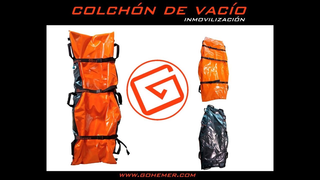 INMOVILIZACIÓN Y TRASLADO EN COLCHÓN DE VACÍO GOHEMER