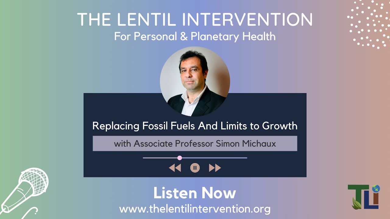 Podcast S3 Ep16: Associate Professor Simon Michaux - Replacing Fossil Fuels And Limits To Growth