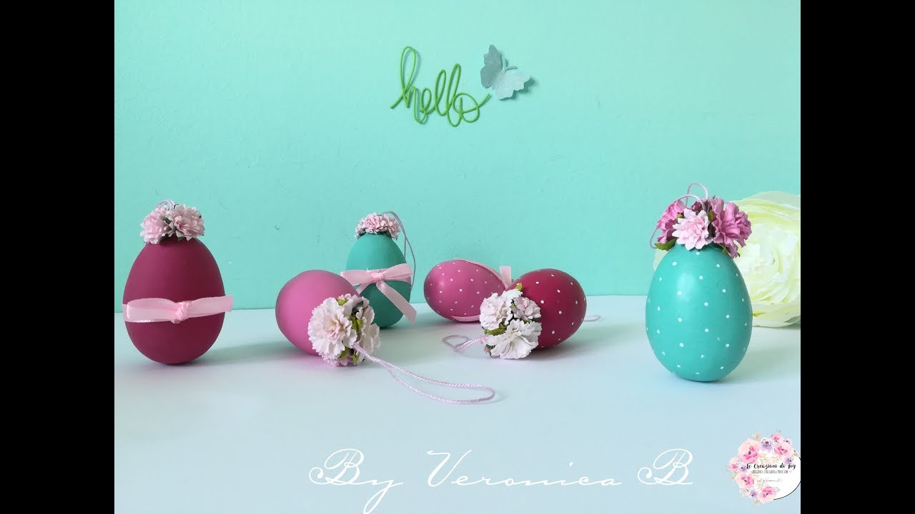 Uova di Pasqua fai da te! facili e veloci
