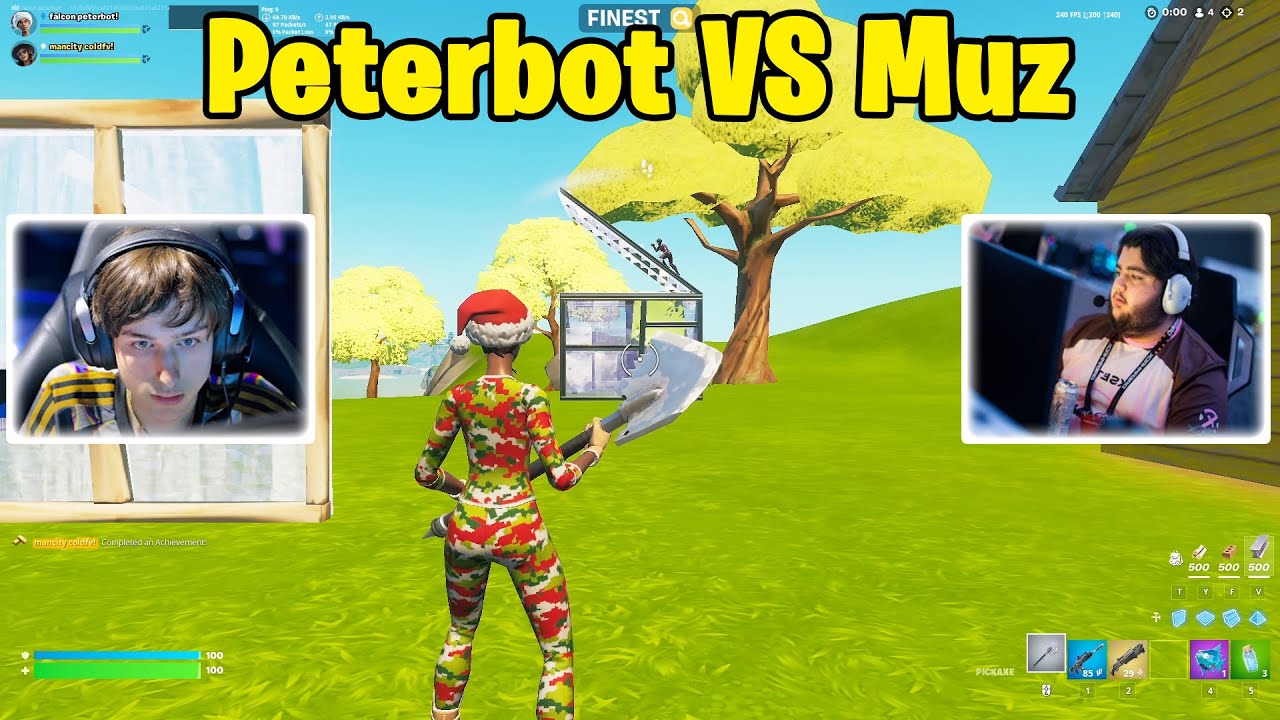 Peterbot & Cold VS Muz and Ritual 2v2 Realistic PvP!