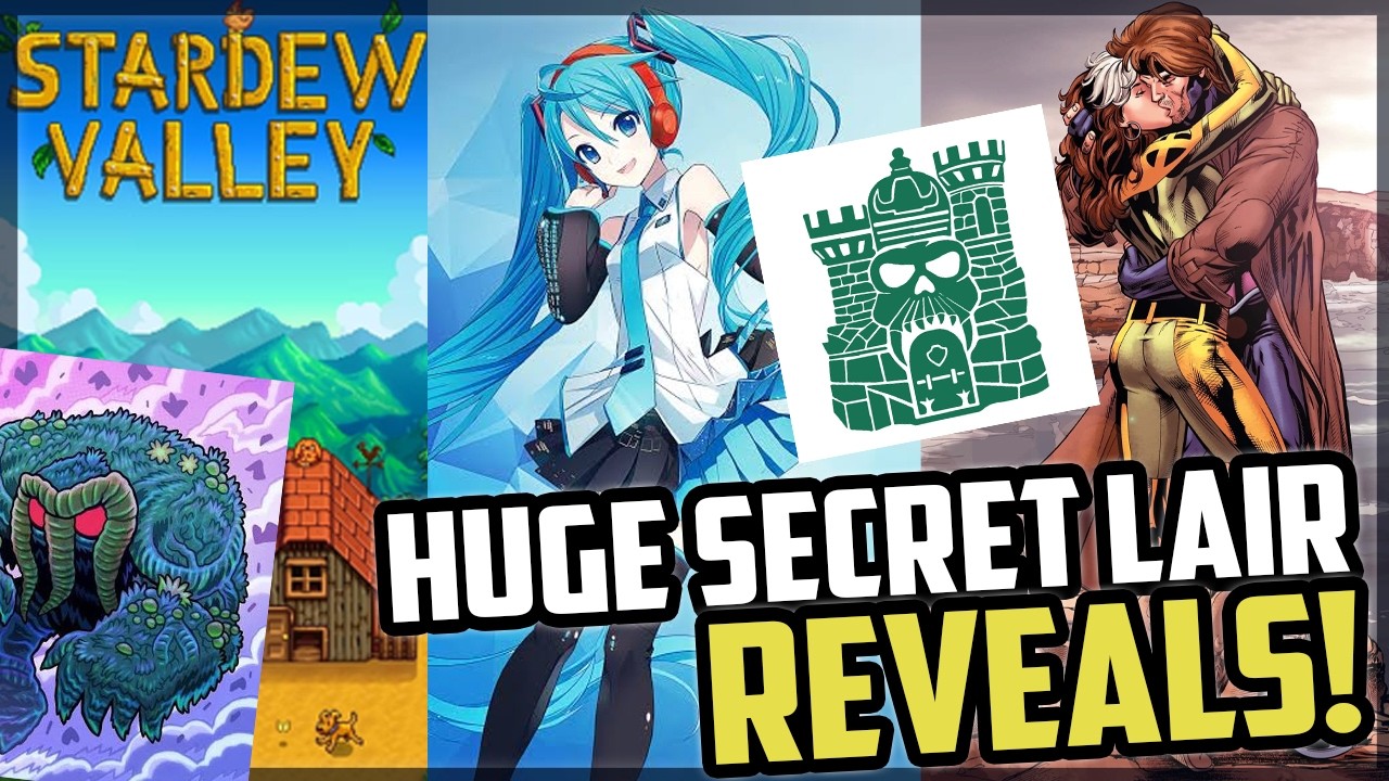 ГРОМКИЕ анонсы Secret Lair! Колода с Хацунэ Мику, Stardew Valley, Marvel И ХОББИТ!