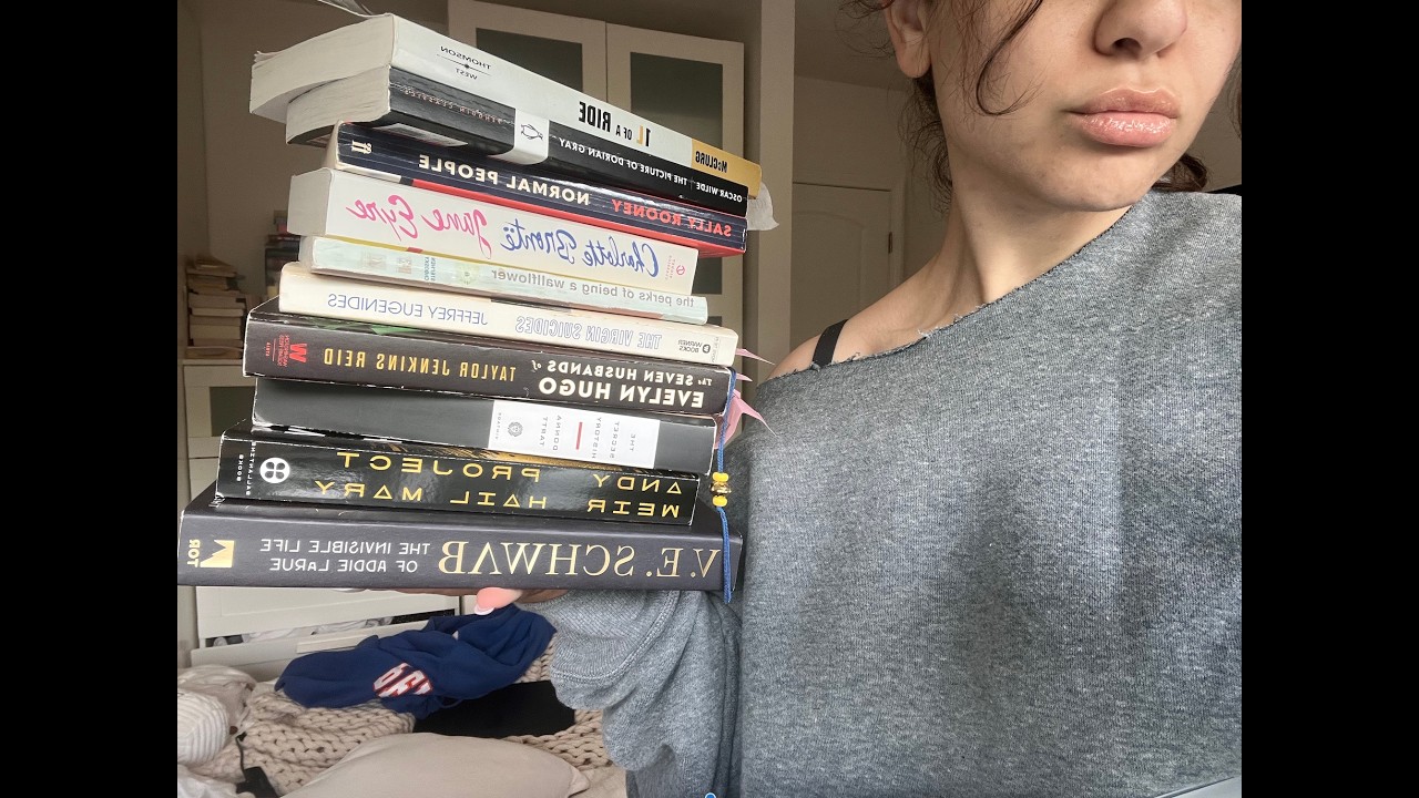 LOFI ASMR Book Haul | soft spoken, book tapping, tracing