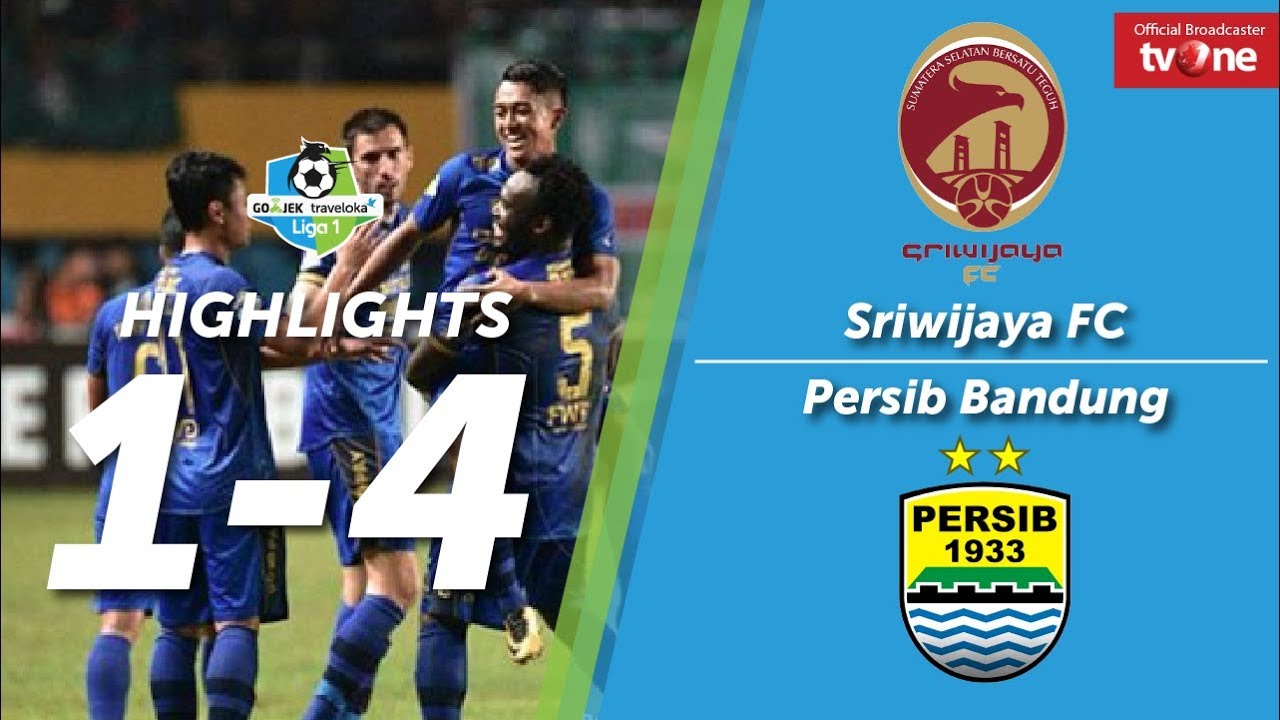 Sriwijaya FC vs Persib Bandung 1-4 All Goals & Highlights