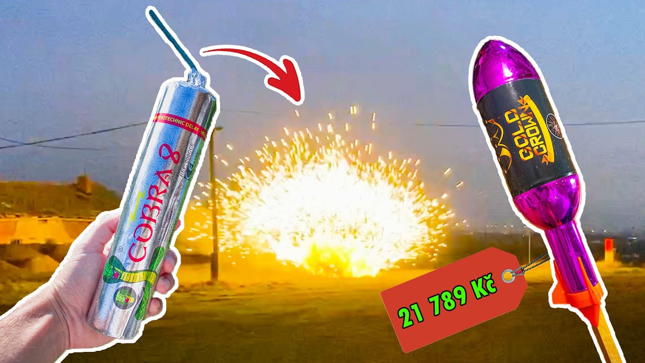NEJVĚTŠÍ ODPAL PYROTECHNIKY V ČR! | Cobra 8, DUMBUM 170, Kulová Puma, Dělová Rána, Viper 12
