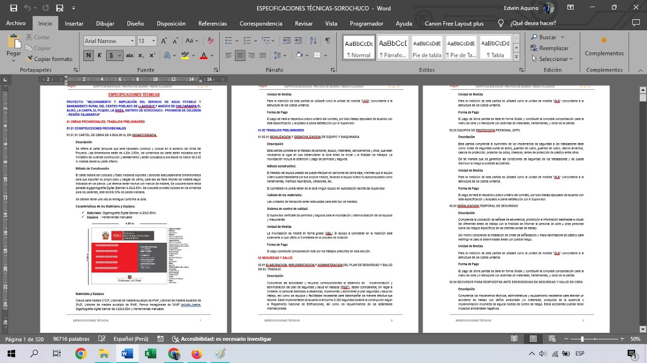 SET_ACUS+ │ S4: Ejemplo de elaboración de especificaciones técnicas para Saneamiento