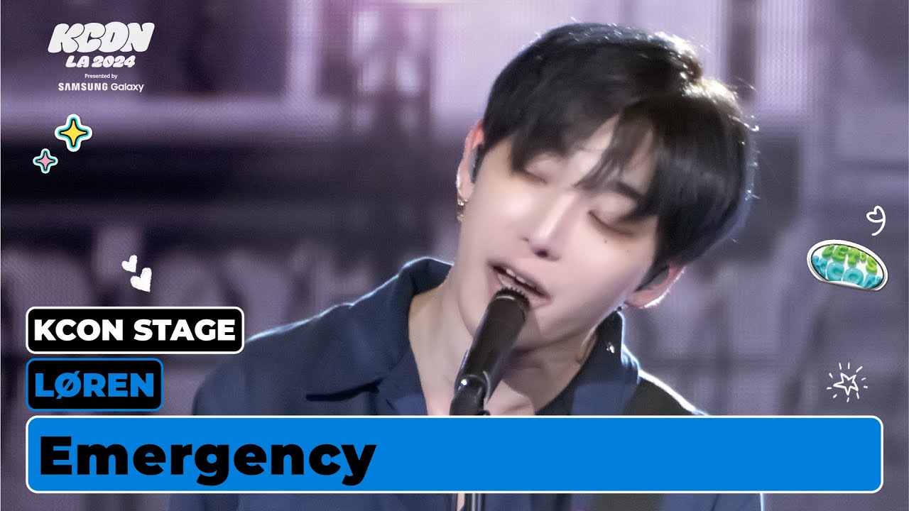 LØREN - Emergency | KCON STAGE | KCON LA 2024