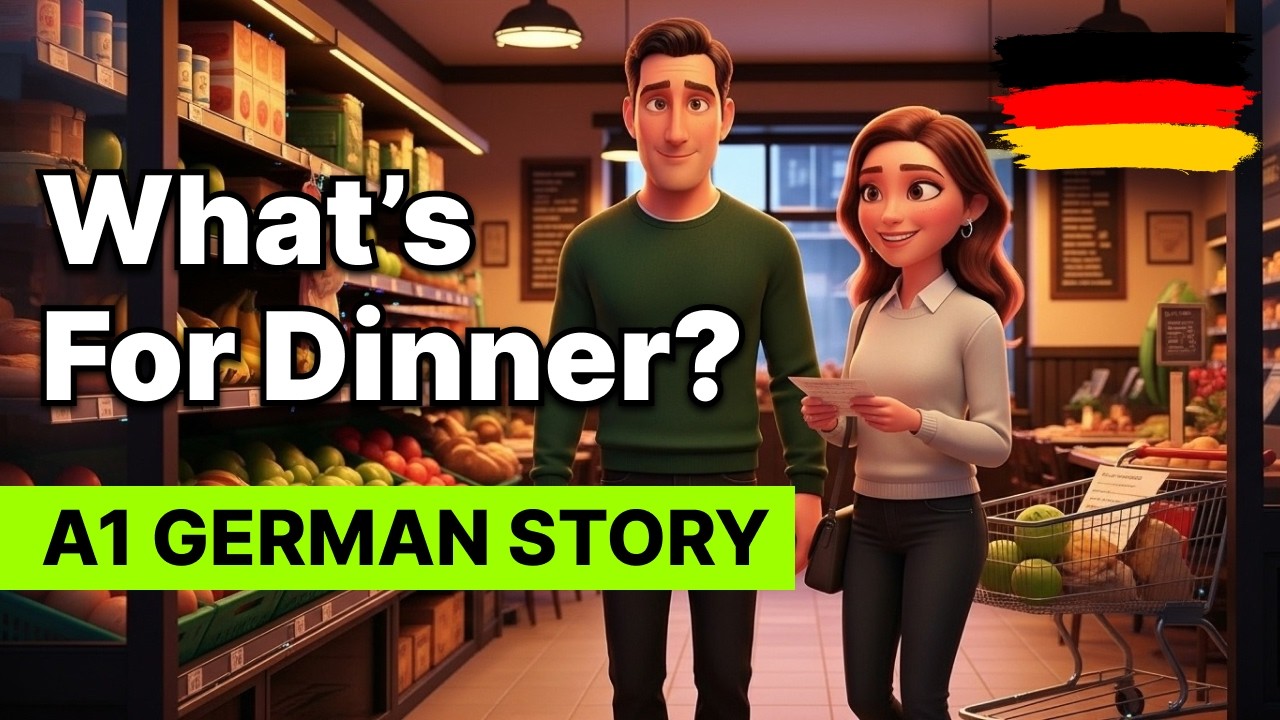 Learn German with a Story: Shopping for Dinner