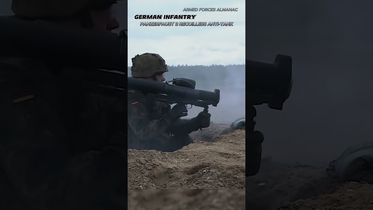 ICONIC Combat-proven Panzerfaust 3 German Anti-tank defense #shorts