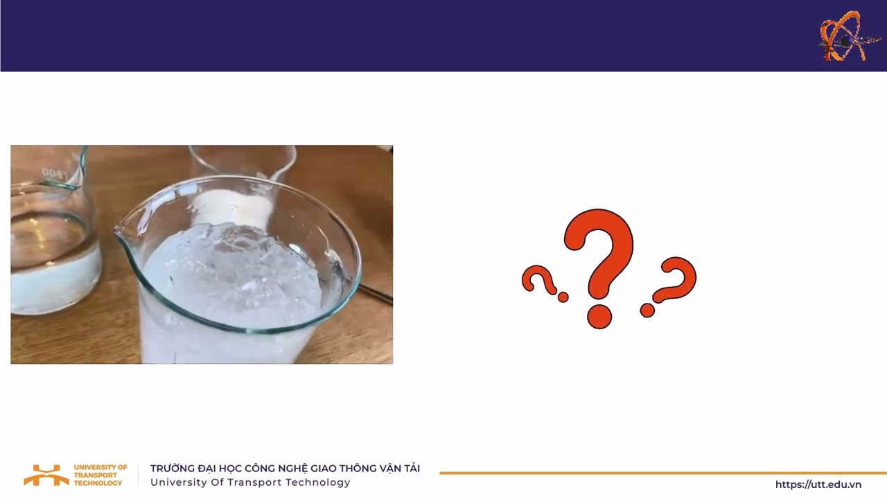 E -learning: Hoá học đại cương -Module 3:  Mục 3. 2