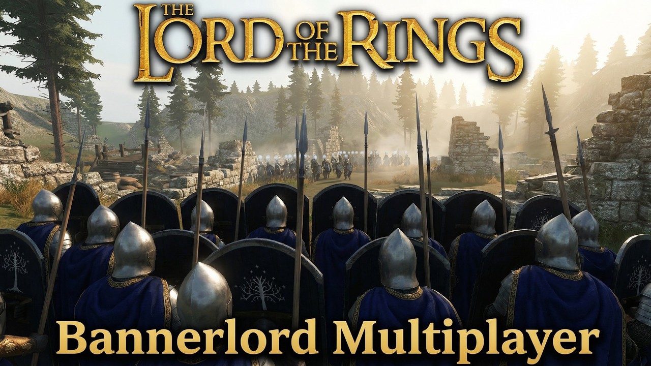 THE BATTLE FOR ARNOR | Mount & Blade II Bannerlord Multiplayer Spectacle