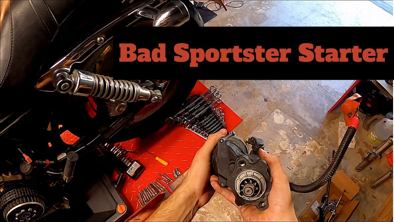 Replacing the Starter on a Harley Sportster