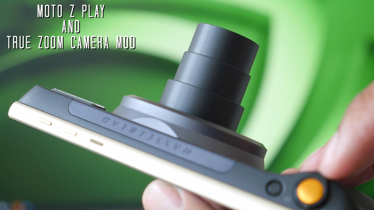 I Added a Camera to my Phone (Moto Mod)