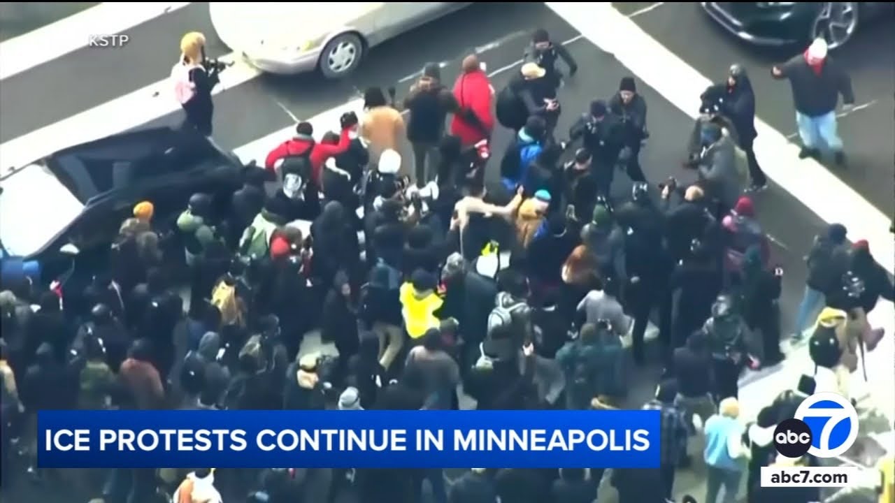 Protests continue 10 days after deadly ICE shooting; federal investigation into mayor, governor