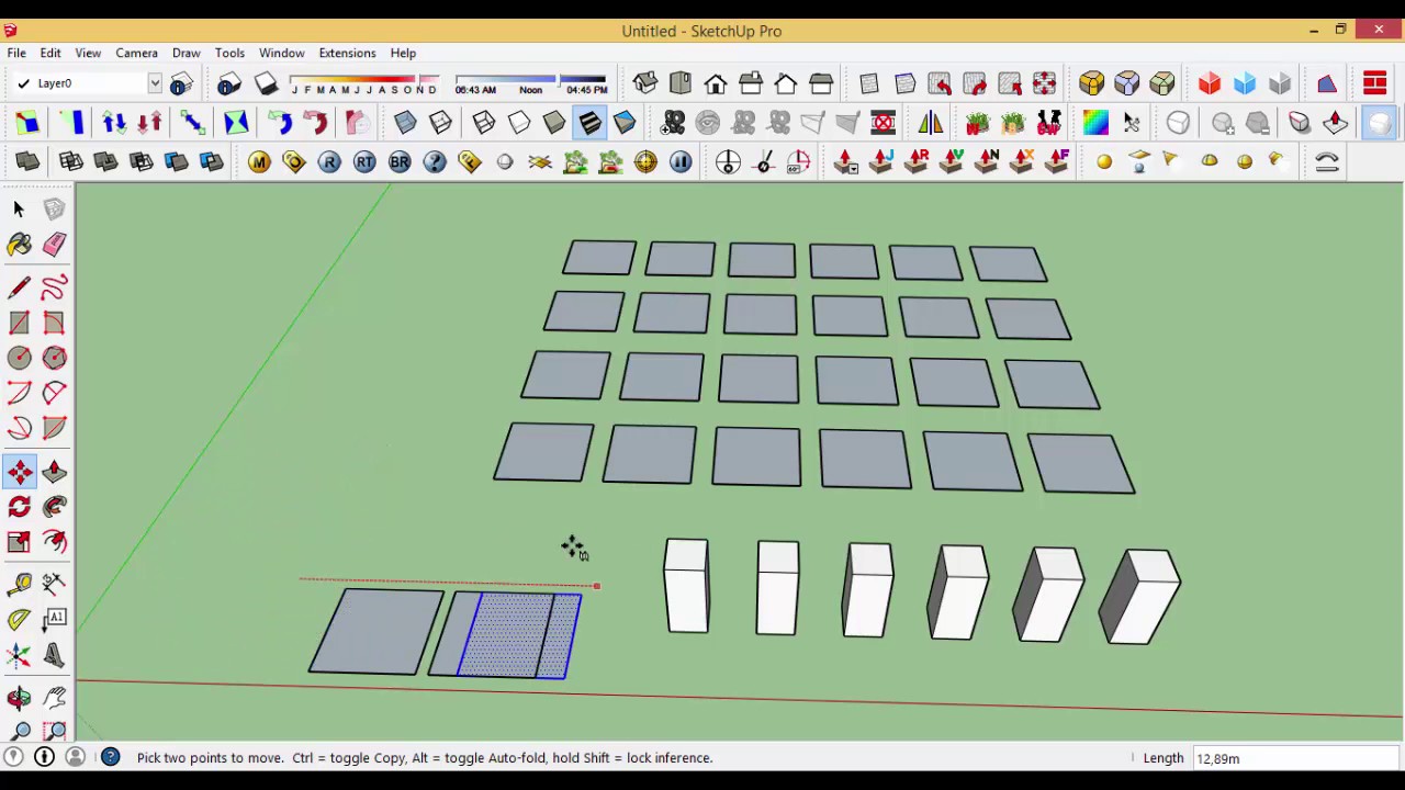 Curso modelagem Sketchup - BM maquetes - Aula 03 - Ferramentas Básicas
