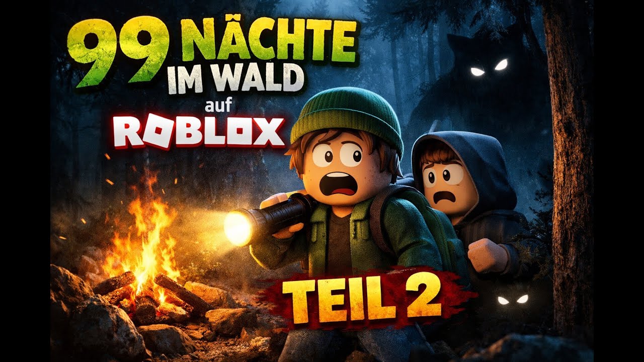 ICH spiele 99 NÄCHTE im WALD PART2