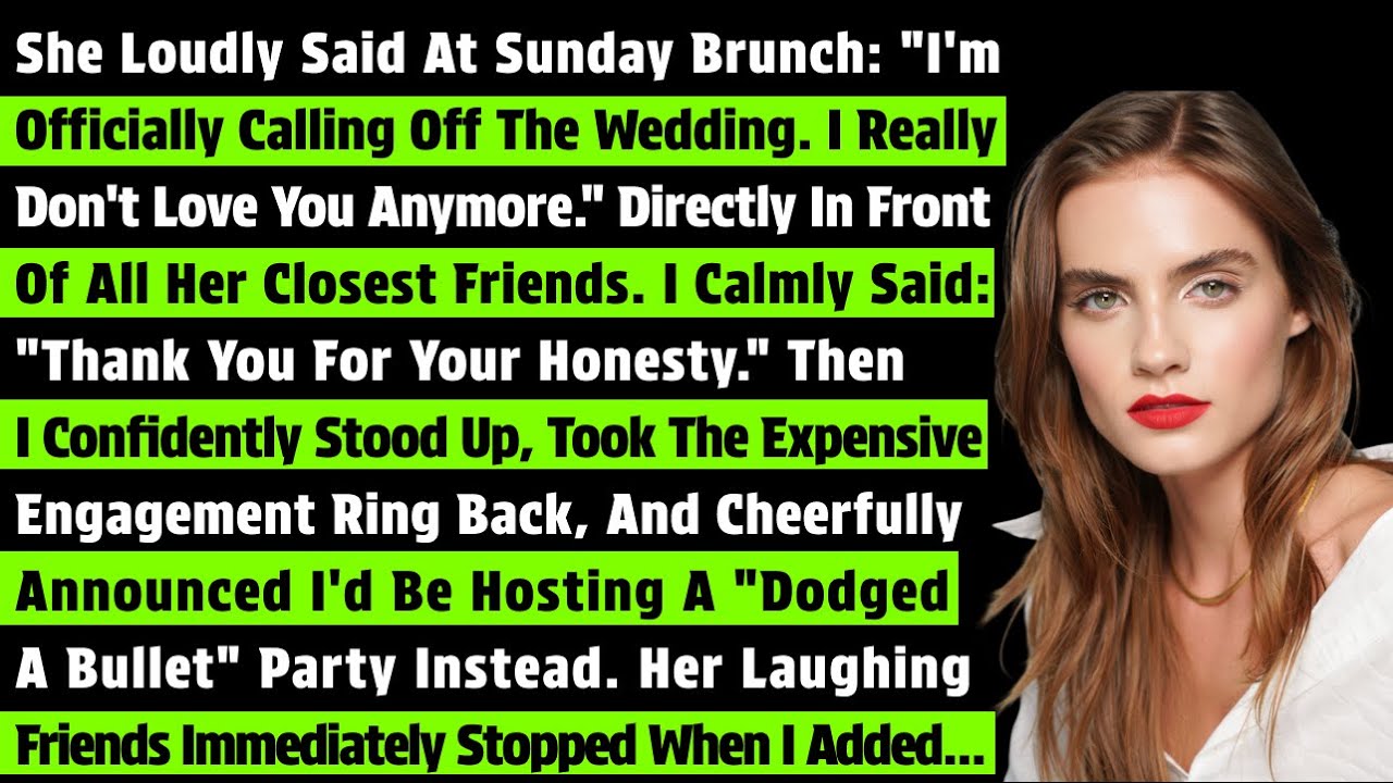She Loudly Said At Sunday Brunch: 