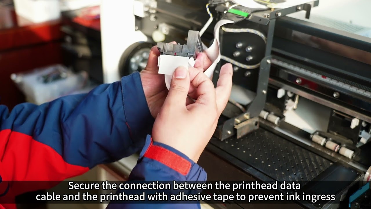 F1080 Printhead Installation