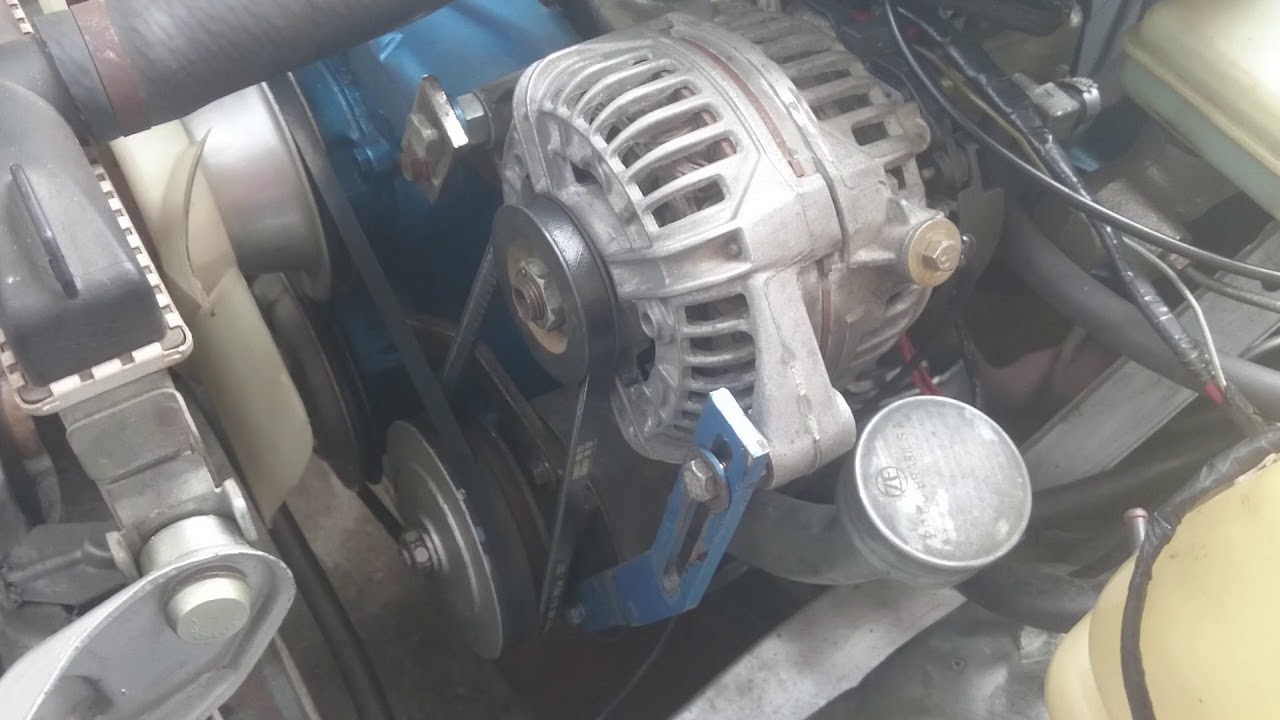 Opala  4cc  adaptação do Alternador  120 Ah do GM Astra . Passo a passo na descrição do vídeo.