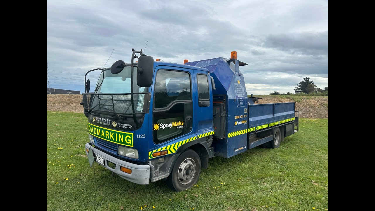1995 Isuzu FRR33 Automatic Flatdeck for sale in Christchurch NZ
