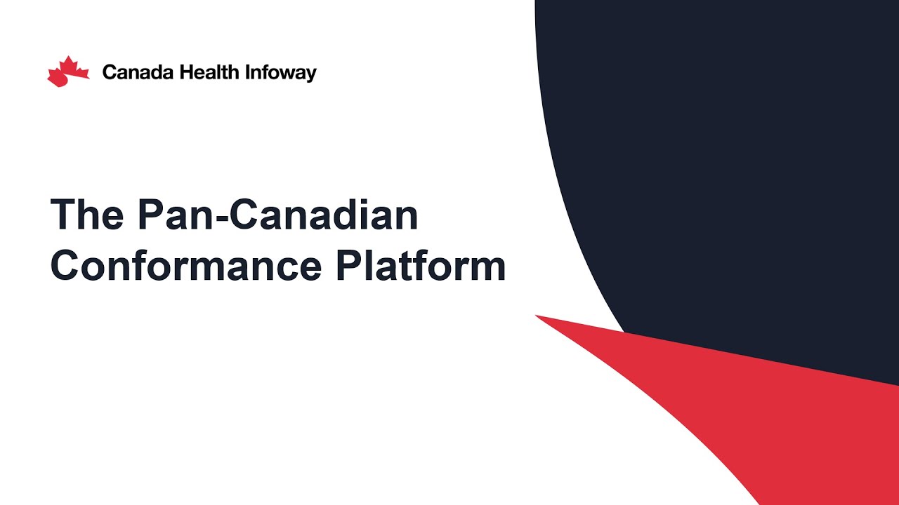 Webinar: Pan-Canadian Conformance Platform