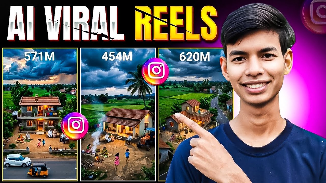 🔥 Create Viral Village Anime Reels with AI | Instagram Viral Reels Tutorial (2026)