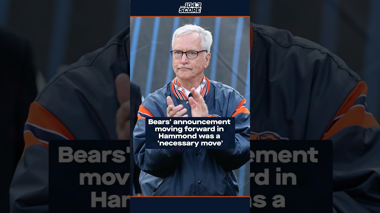 Bears moving stadium development project forward in Hammond was a 'necessary move'