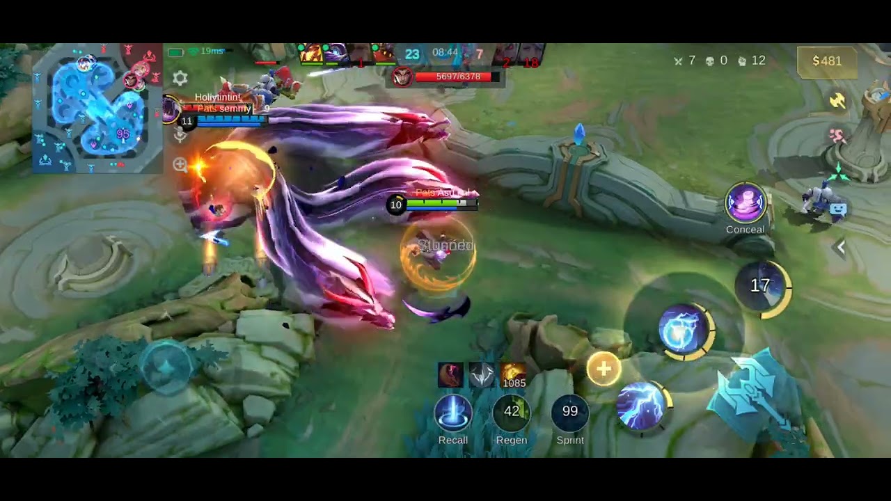 Revamped Eudora ba o User Chamba?hahaha. Eudora vs Yuzhong, Chou and Dyrot.
