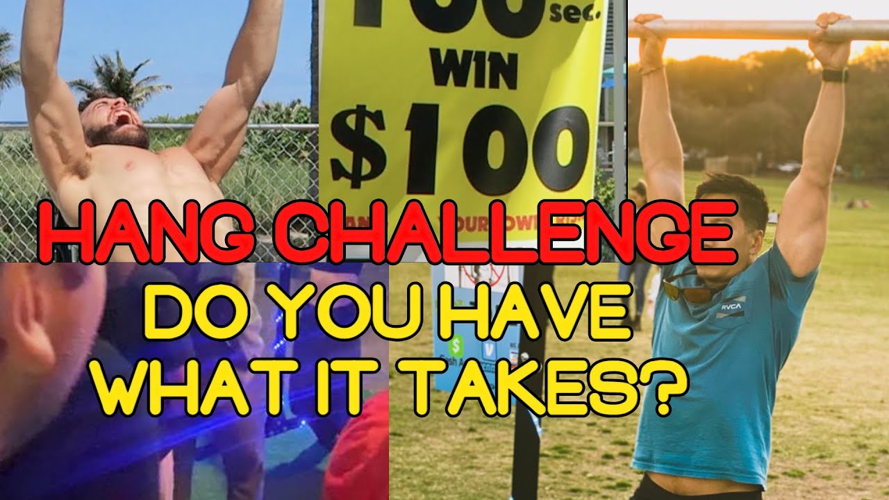 HANG CHALLENGE! Hang For 100 Sec, Win 100 Dollar | Episode 1