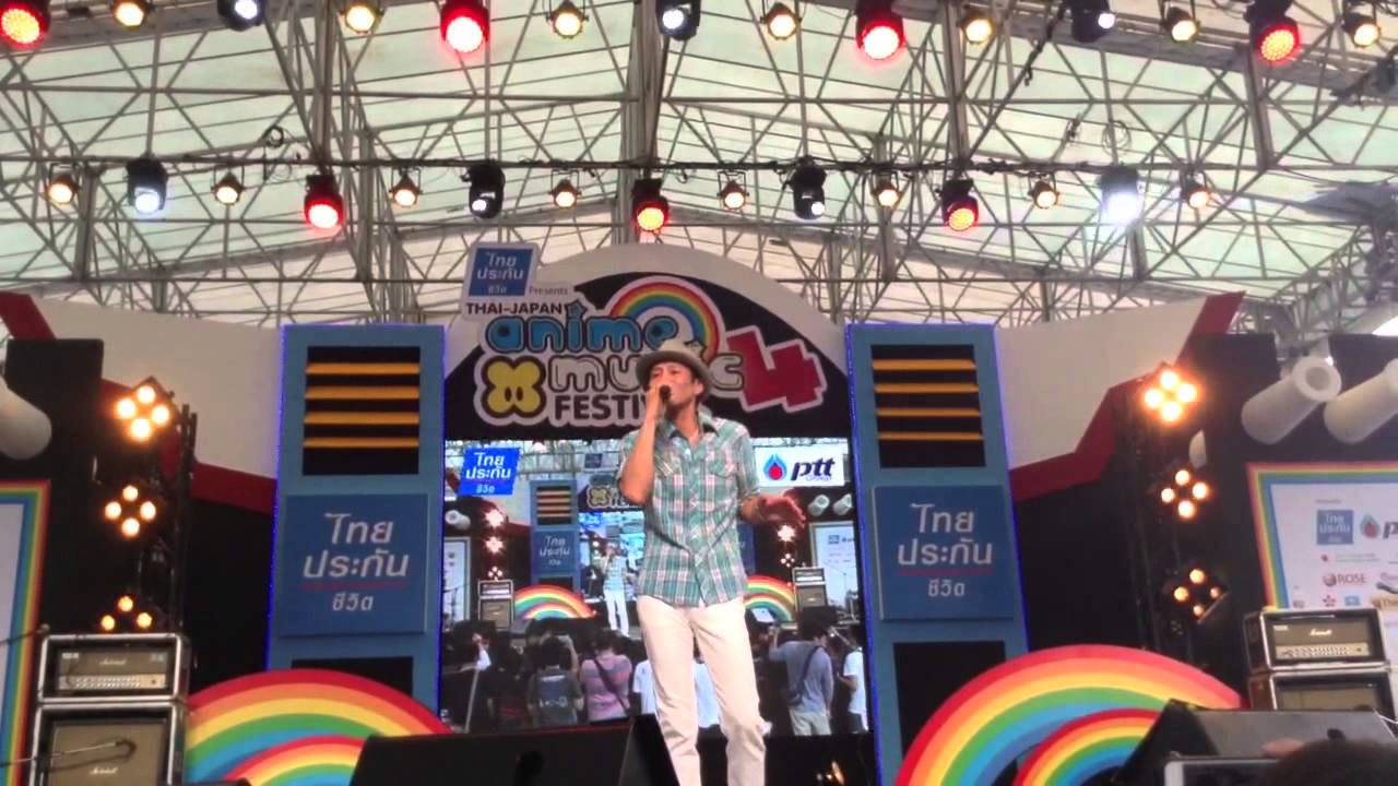 Wada Kouji Brave Heart Thai Japan Anime Music Festival 2014