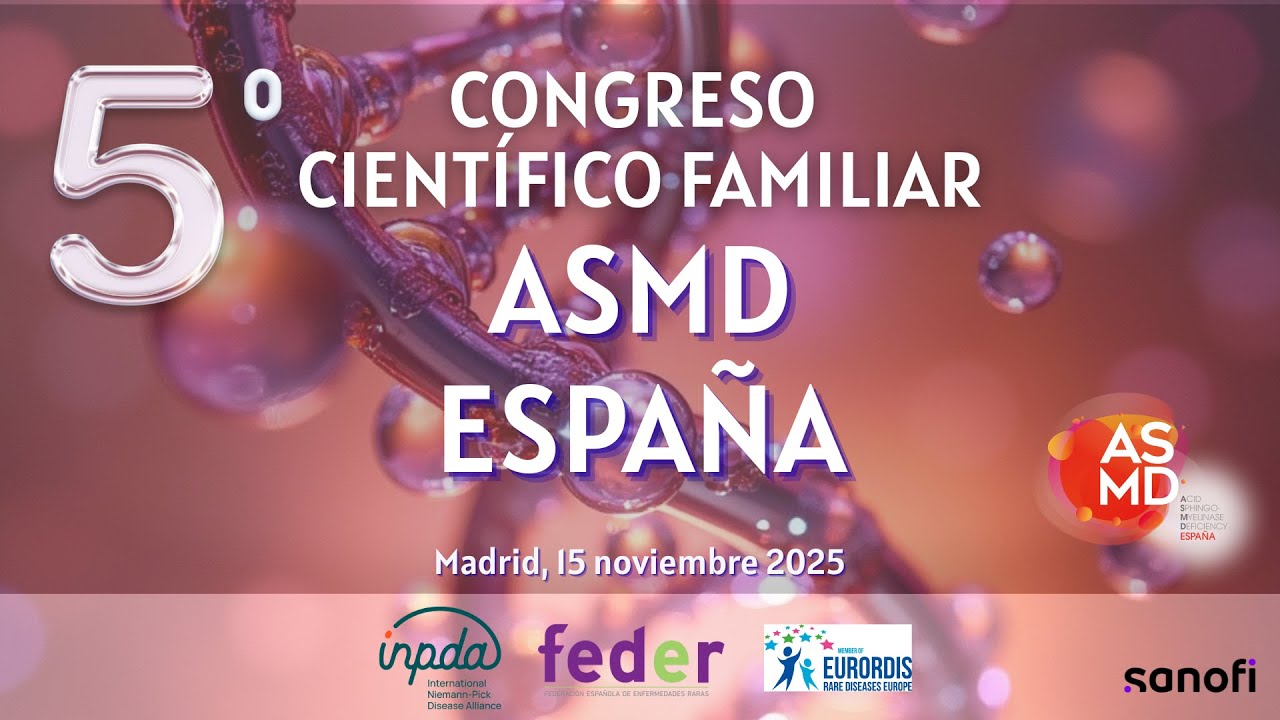 5&ordm; Congreso Anual Cient&iacute;fico Familiar ASMD Espa&ntilde;a 2025